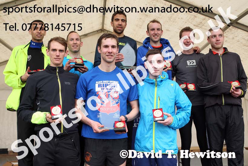 Senior mens Inter Counties Cross Country, Prestwold Hall, Loughborough. Photo: David T. Hewitson/Sports for All Pics